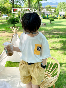 休闲中性T恤女透气短袖 男女童ND7EB22013 BALANCE联名童装 NEW