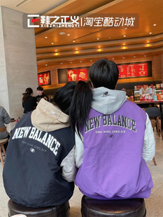 22春NEW BALANCE/NB情侣棒球服男休闲运动夹棉外套女潮NC5QC12043