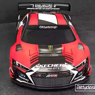 意大利 Bittydesign 1/8 AR8-GT3 GT宽体轻量透明车壳 BDGT8-R8LW
