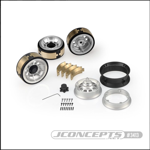 特价清仓 JCONCEPTS HAZARD 1.9 BEADLOCK 配重攀爬铝轮毂 4个装