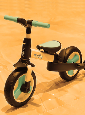 纳豆儿童平衡车三轮车二合一宝宝3岁2小孩脚踏滑行滑步车1三合一6