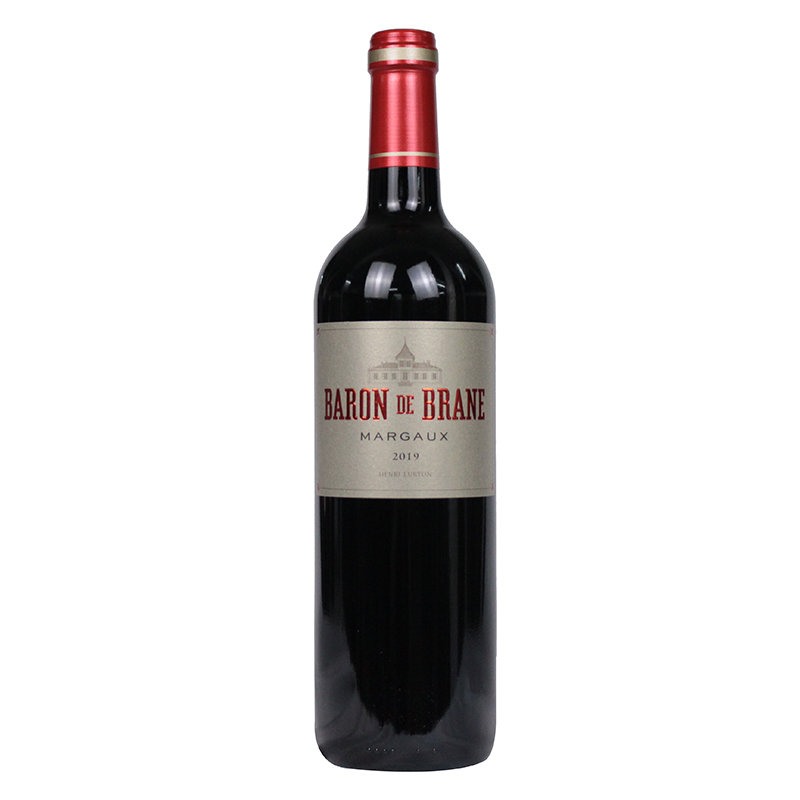 波尔多二级庄 布朗康田酒庄副牌干红葡萄酒 Baron de Brane 2019