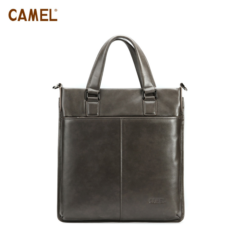 【非卖品】camel骆驼 头层牛皮 手提包 男包 商务公文包 单