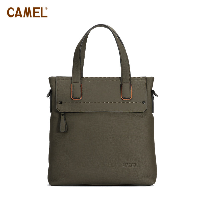 【非卖品】camel骆驼 头层牛皮 手提包 男包 男款商务公文包