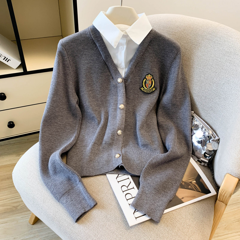 2026英伦小姐东京岁时记jk慵懒学院风毛衣开衫上衣春秋女装针织衫