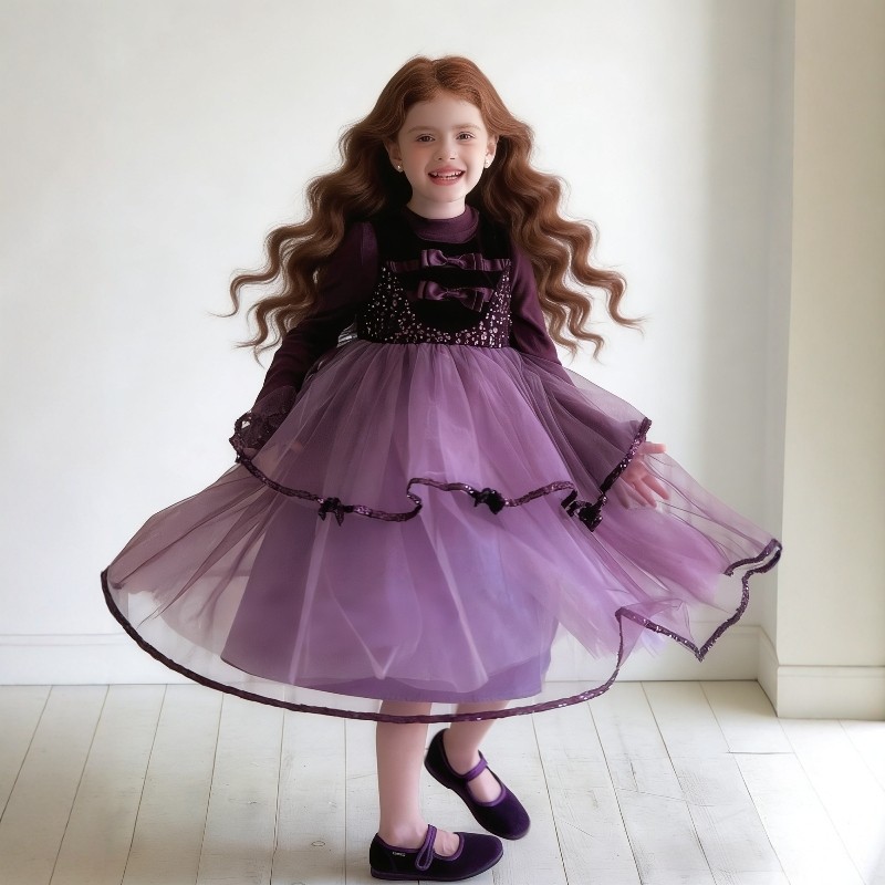 女童连衣裙秋冬新款洋气中大童亮片公主裙蓬蓬裙生日礼服背心裙,童装/婴儿装/亲子装,连衣裙,淘宝优惠券,粉丝福利购,淘宝优惠卷