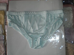 弹力三角平角裤 100%桑蚕丝 男女式 真丝针织内裤 真丝内裤