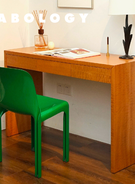 LABOLOGY HOME｜“皿皿书桌” 巴黎书房法式梳妆台入户玄关桌中古
