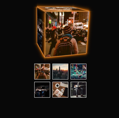 x02403D立方体焦点图动画源码