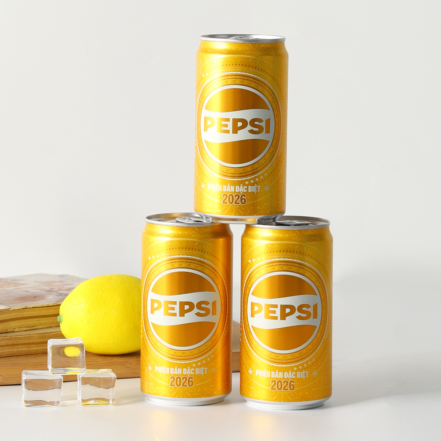 越南进口百事可乐2026限定金色收藏纪念版高颜值冰爽汽水碳酸饮料