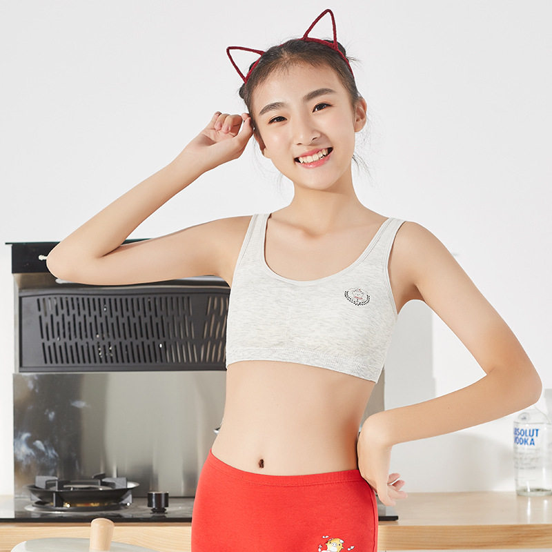 无缝裹胸无钢圈运动内衣跑步防震防走光背心文胸 内衣学生少女款