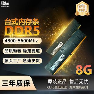 4800 DDR5 5200 5600 内存条工厂直销 全新内存条 台式