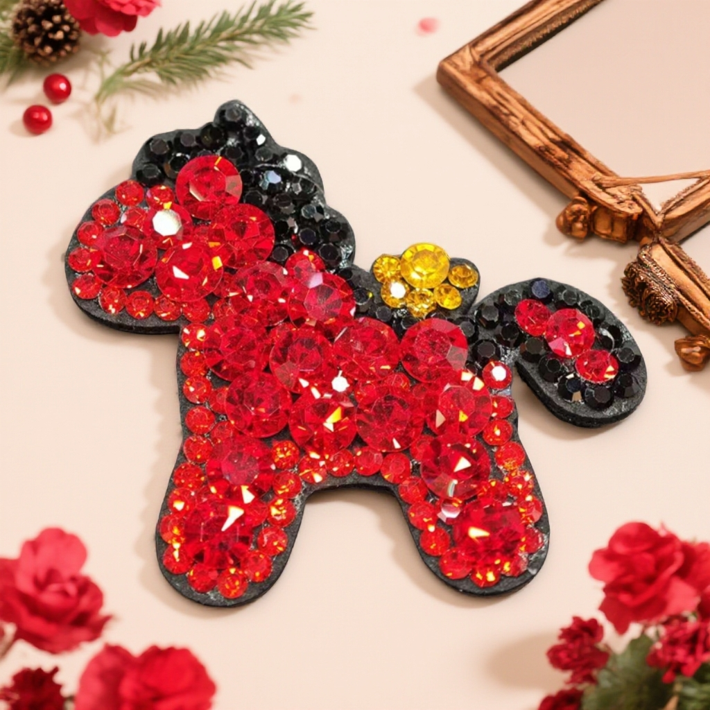 米龙原创设计可爱小马水钻发夹精致侧边刘海掰掰夹发饰鸭夹胸针,饰品/流行首饰/时尚饰品新,发饰,淘宝优惠券,粉丝福利购,淘宝优惠卷