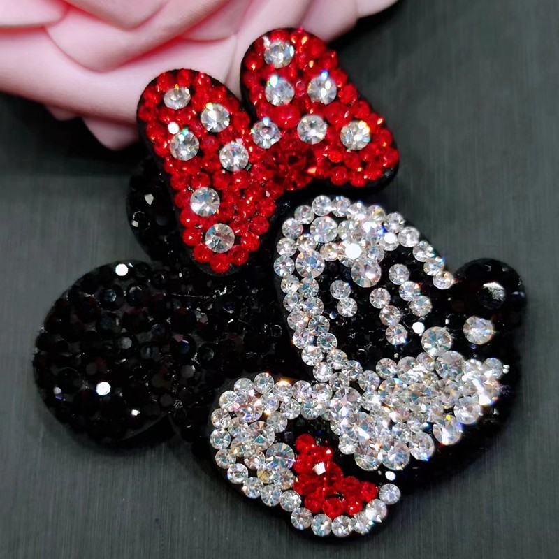 米龙原创经典卡通水钻边夹儿童女童可爱公主韩版碎发刘海BB夹发饰