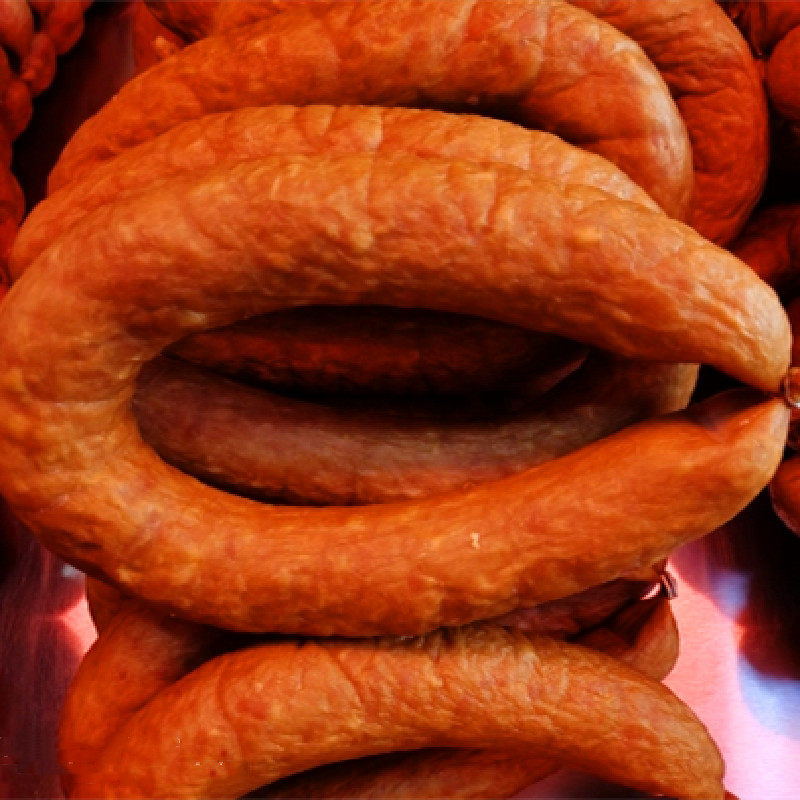 正宗牡丹江华誉环形肠口口相传红肠熟食正品肉肠即食香肠400g真空