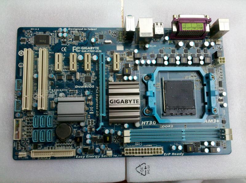 Gigabyte/技嘉 770T/780T-D3L DDR3 全固态四核开核 独显主板