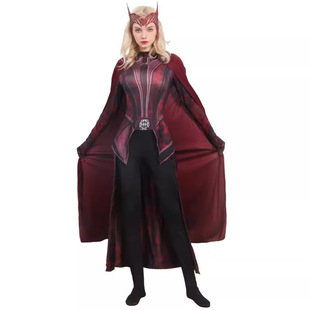 漫威英雄亲子装奇异博士蜘蛛侠绯红女巫服装复仇者联盟雷神cos服