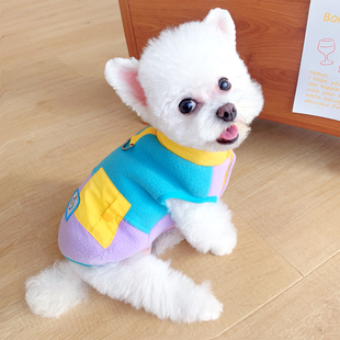 宠物衣服秋冬马甲小型犬比熊泰迪柯基小狗猫咪背心2025新款 可牵引