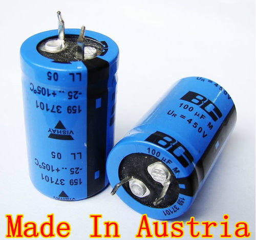 VISHAY电容器100uF450V