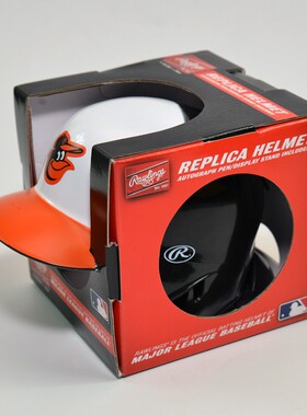 棒球头盔单耳打击迷你头盔  rawlings mini  金莺队 摆件签名超小