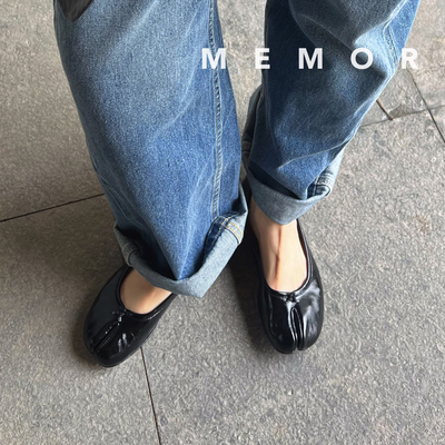 tabi分趾鞋进口皮意大利纯手工