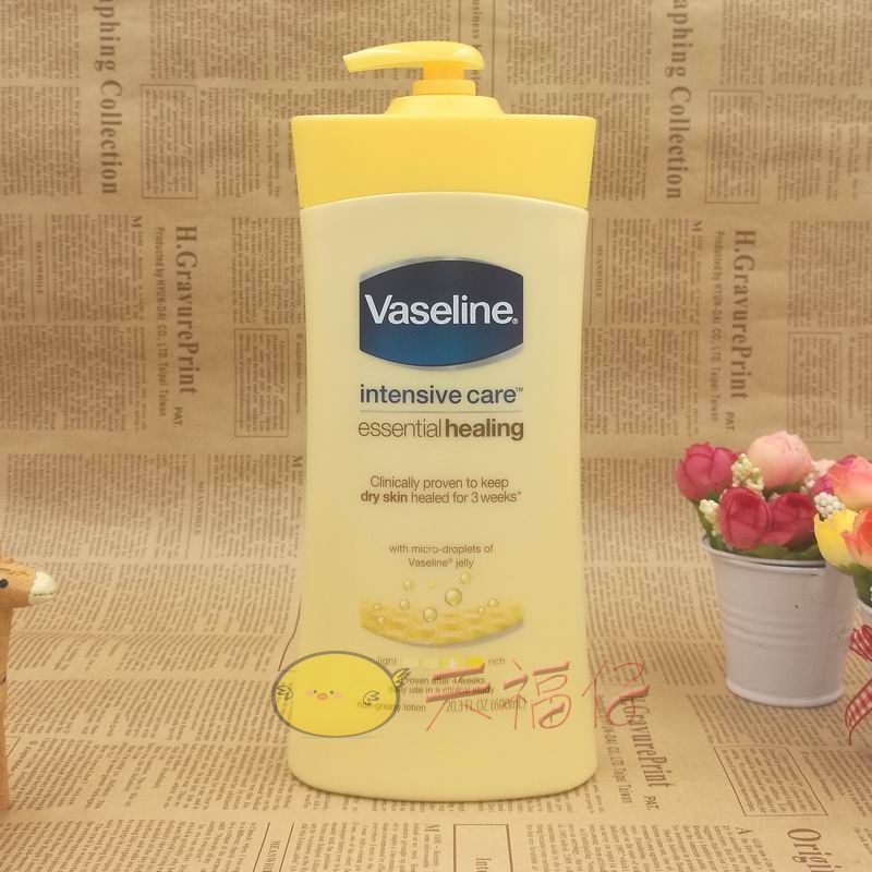 vaseline凡士林身体乳 燕麦润肤露霜滋润保湿补水乳液600ml