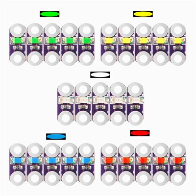 LilyPad LED按钮板 瞬时按钮开关联智能全彩模块 五个一组（5个）