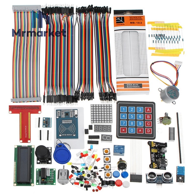 Raspberry Pi B+ 3代B型 T型GPIO扩展中级套件 兼容树莓派