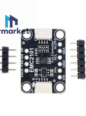 EMC2101 高精度风扇控制与温度监测模块 兼容 - STEMMA QT/Qwiic