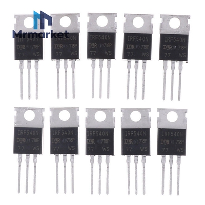 10只 IRF540N IRF540 IRF540NPBF 场效应管 100V 33A TO-220