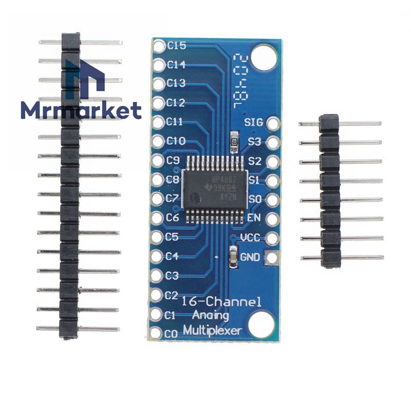 CD74HC4067高速CMOS 16通道模拟多路复用器 For Analog/Digital