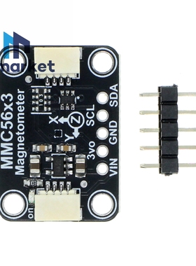 MMC5603 Triple-axis Magnetometer 三轴磁力计 STEMMA QT/Q wiic