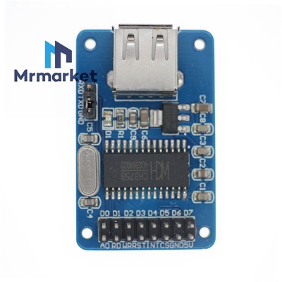 CH375B U盘读写模块USB接口通讯模块单片机配套模块