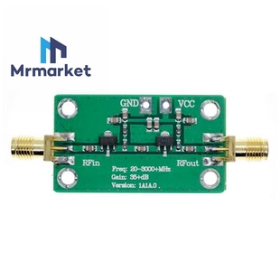 射频 宽带 低噪放 放大器 LNA(20-3000MHz增益:35dB)