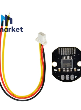 AS5048A磁编码器集PWM和SPI接口精度十四位无刷云台