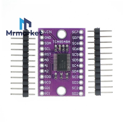 MCU-9548 TCA9548A 1-to-8 I2C 8路IIC 多路扩展板模块