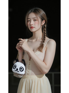 包邮可爱熊猫保暖DOTDO汤婆子