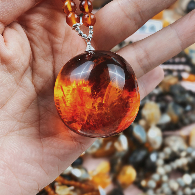 瑞典产地直供波罗的海纯天然琥珀蜜蜡药珀男女手串宝宝儿童项链