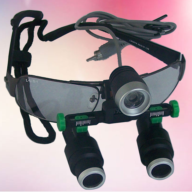 医用手术头灯 1w led医用头灯6.5倍放大镜 口腔灯 手术辅助光源