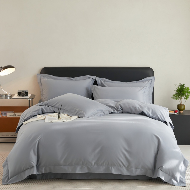 进口A类婴肤绒100支冬天磨毛纯棉全棉防螨床单被套床盖床上四件套