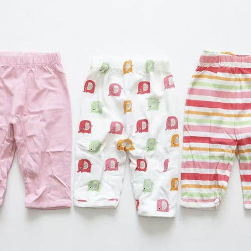 【清仓】Mothercare婴儿内衣宝宝女婴leggings三条装包装微瑕59码