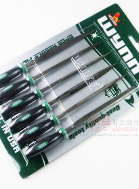 威力狮6件套整形锉 什锦锉刀套装 3X140mm4X160mm5X180mmW0289ABC