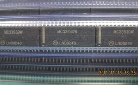 MC3363DW
低功耗双转换FM接收器！实图店 原装现货！