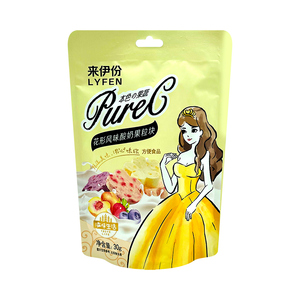 裸价临期 来伊份 花形风味酸奶果粒块30g办公宿舍休闲食品