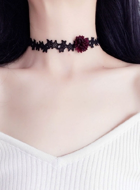 choker项圈少女风脖子饰品颈带