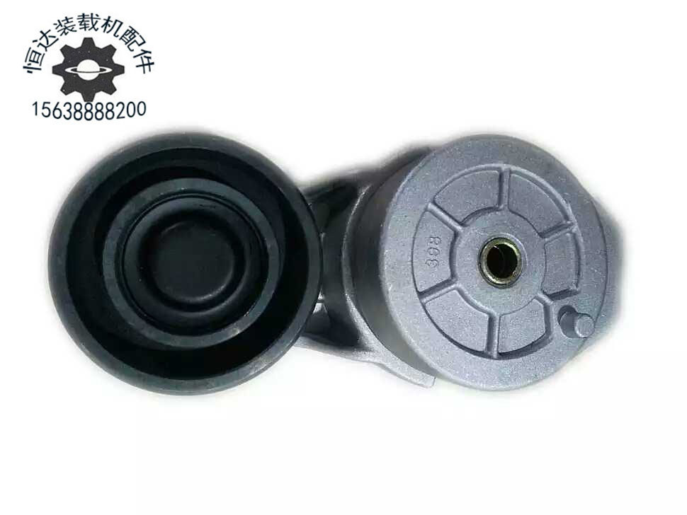 装载机铲车配件厦工龙工临工柳工潍柴斯太尔上柴D6114D9涨紧轮