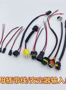 H4公母线9005公母插安定器输入线