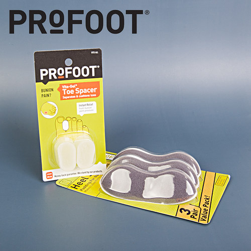 profoot防掉跟脚拇指外翻分趾器