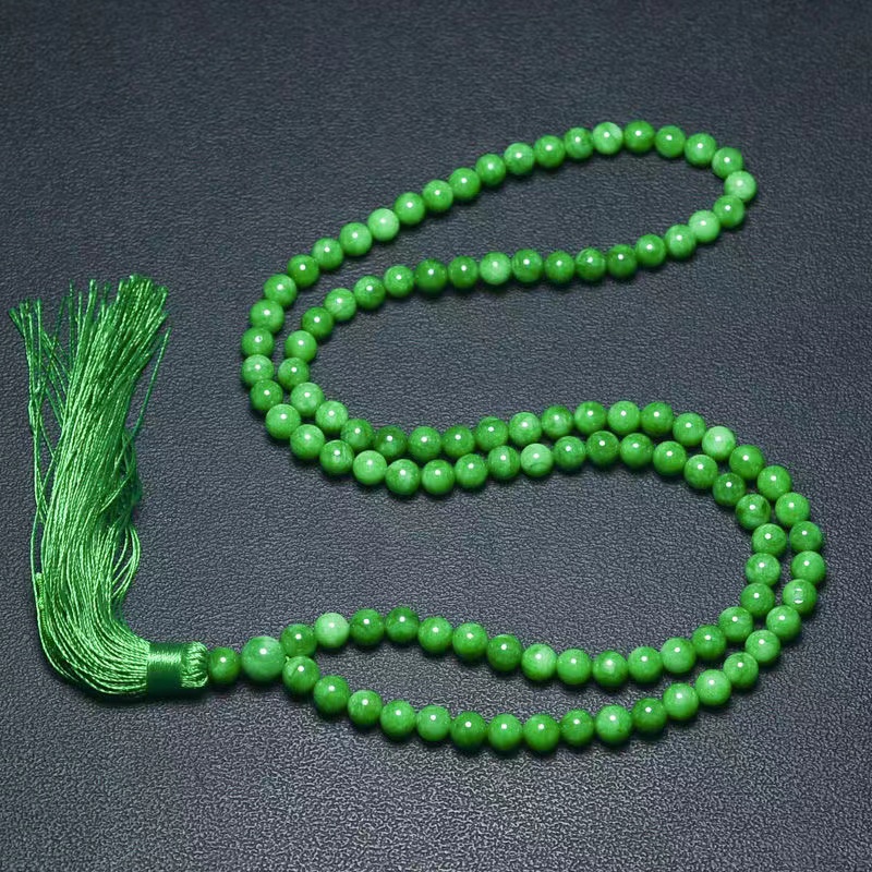 翡翠祖母绿干青铁龙生手链