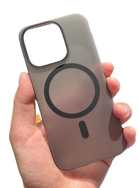 适用于iphone 15 16 pro max ultra thin magsafe case磨砂PC手机壳苹果iphone 14 13 12 11 pro max cover